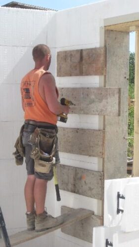 Building My Net Zero Energy Home: Reinforcing the Garage Door Opening